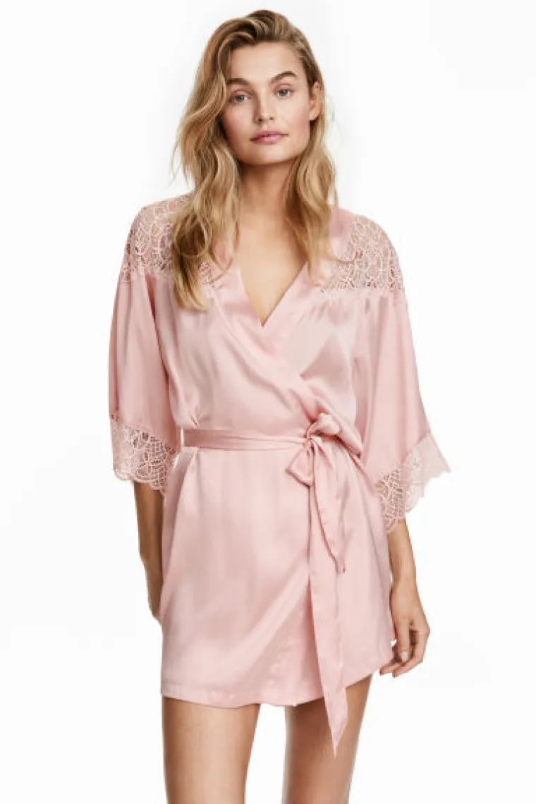 Satenski kimono, H&amp;M, 184,00 kuna