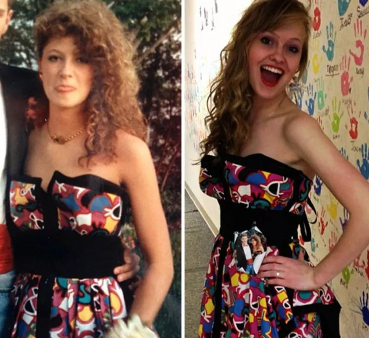 Kakva majka, takva kći, uzrečica je koju ste čuli nebrojeno puta. No u ovom slučaju, ona najtočnije opisuje fotografije u galeriji. Naime, sve vi&scaron;e djevojaka odlučuje se za maturalnu večeru odjenuti staru haljinu koju je nekad u pro&scaron;losti nosila njihova majka. Trend je sve vi&scaron;e dobio maha, pa se tako sve vi&scaron;e maturantica na internetu hvali modnim odabirom.