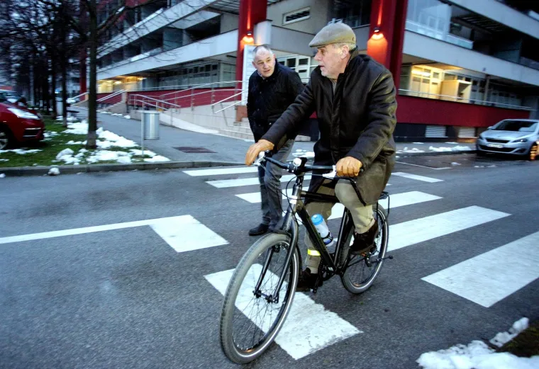 Obilježio je 'Dan zimskog bicikliranja na posao'