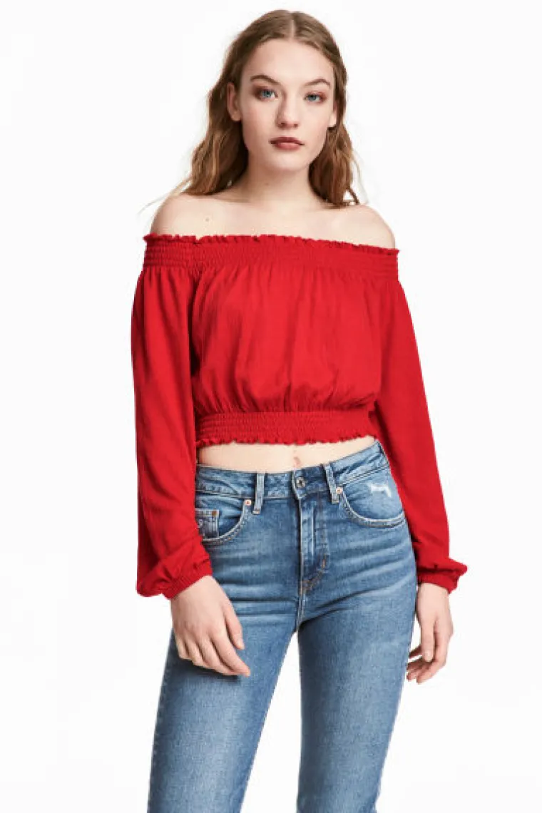 Top otkrivenih ramena, H&amp;M, 96,95 kuna