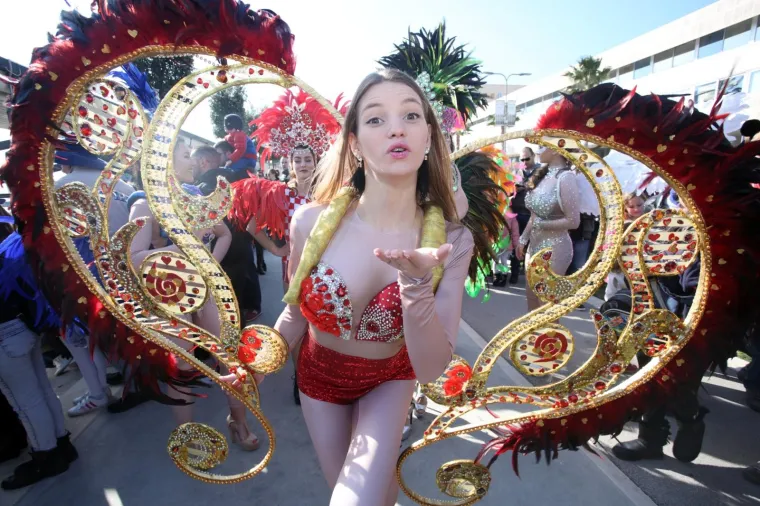 11.02.2018., Split - Krnjevalska povorka Zapadnom obalom. Photo: