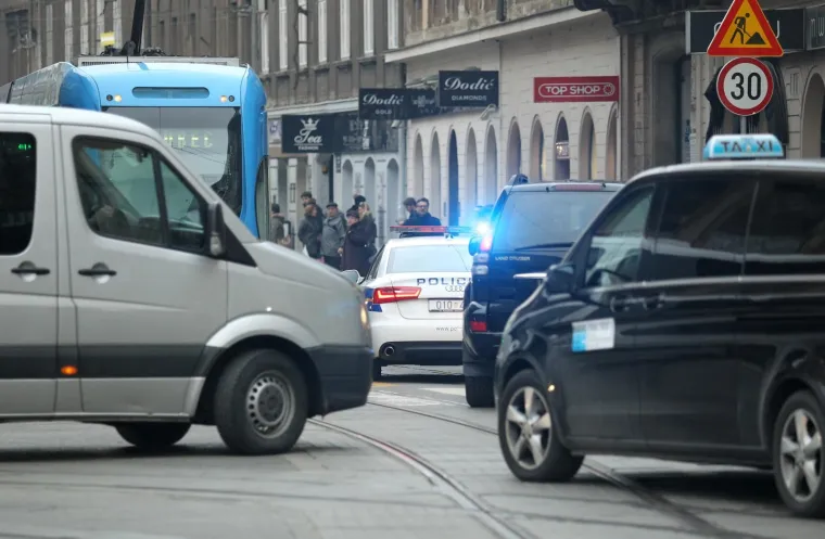 ZAGREB POD POLICIJSKOM OPSADOM: Jako osiguranje uoči dolaska Aleksandra Vučića