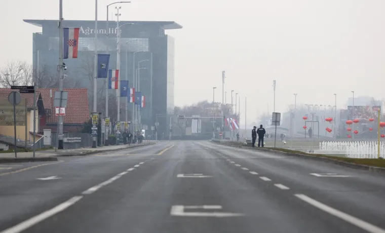 ZAGREB POD POLICIJSKOM OPSADOM: Jako osiguranje uoči dolaska Aleksandra Vučića