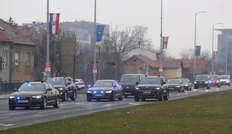 ZAGREB POD POLICIJSKOM OPSADOM: Jako osiguranje uoči dolaska Aleksandra Vučića