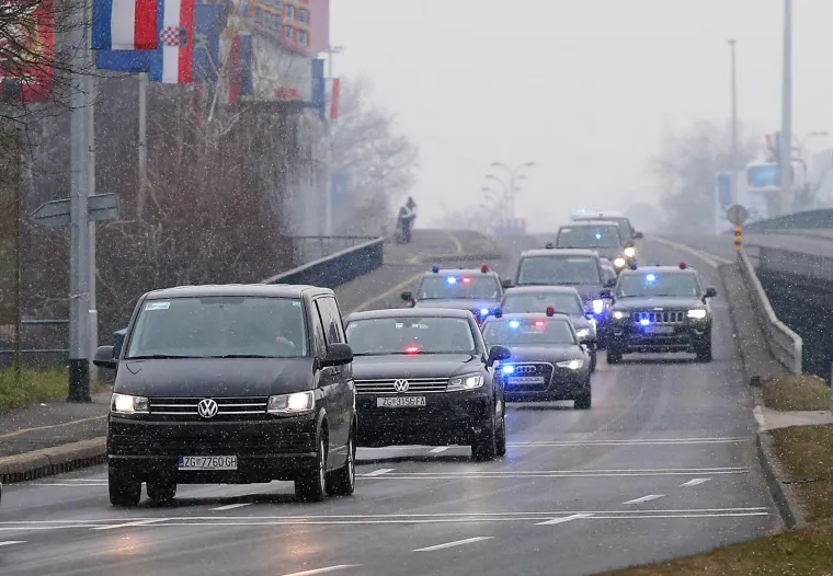 Predsjednik Republike Srbije Aleksandar Vučić stigao je u dvodnevni posjet Republici Hrvatskoj.
