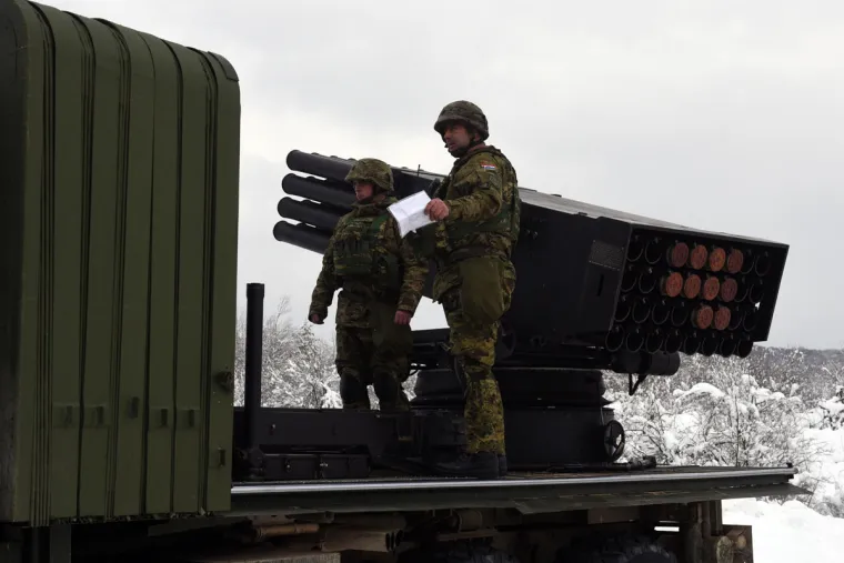 Na poligonu u Slunju provedena vježba "VULKAN 18/1"