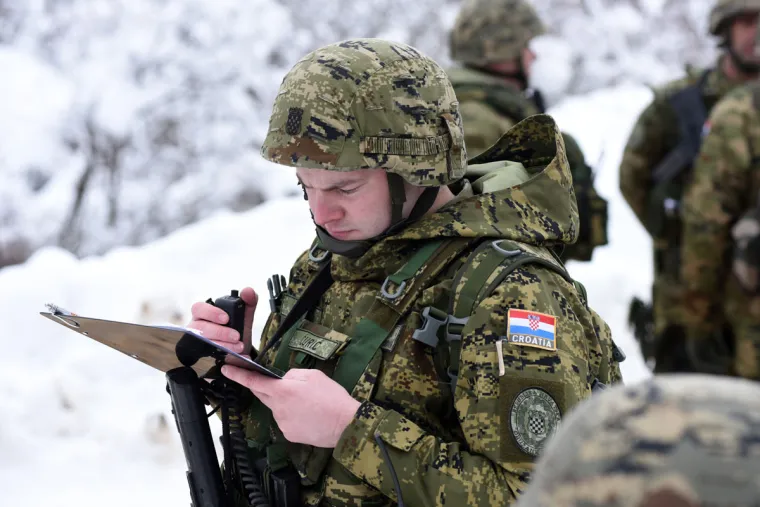 Na poligonu u Slunju provedena vježba "VULKAN 18/1"