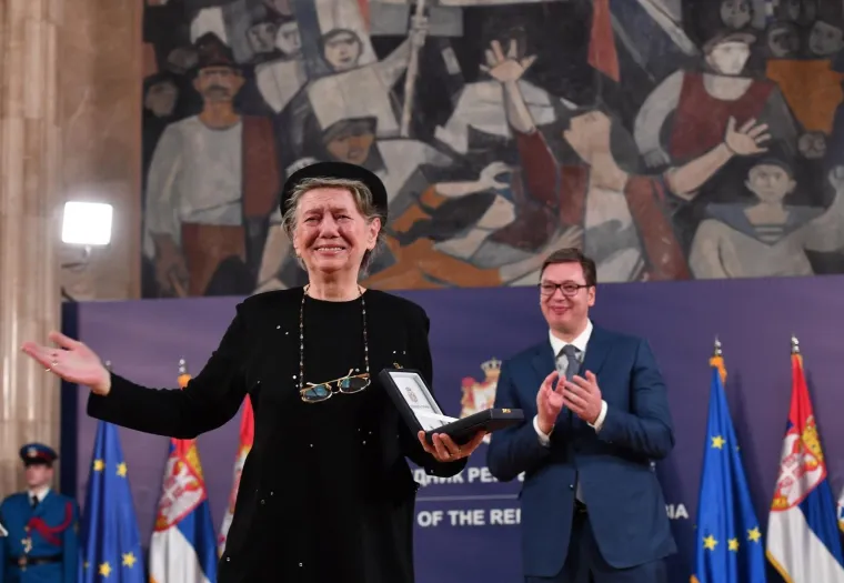 Leposava Gojković, supruga Predraga Cuneta Gojkovića