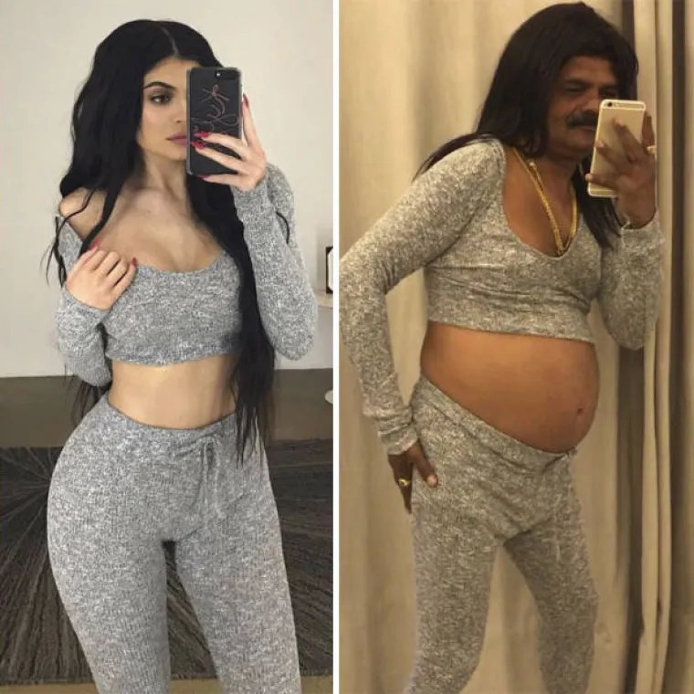 Just Sul je 44-godišnji inženjer iz Indije koji ima preko 2 milijuna obožavatelja na Instagramu. To mu je pošlo za rukom jer se prerušava u poznate na najbolji, a ujedno i najgori mogući način. Neke od njegovih kostima pogledajte u nastavku.