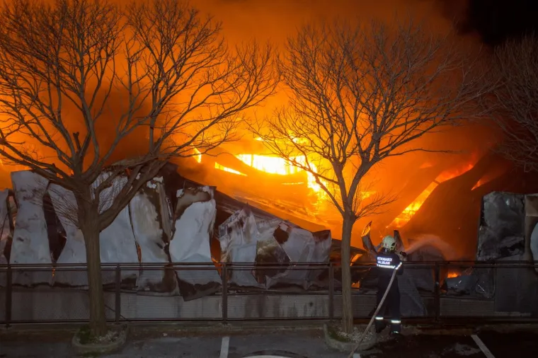 VELIKI POŽAR BUKNUO U RIJECI: Vatrogasci vodili žestoku bitku s vatrenom stihijom