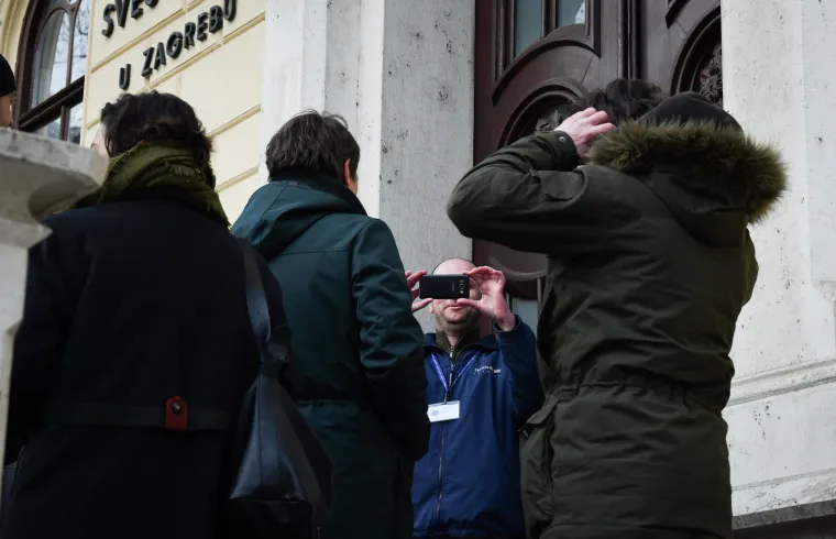 Novinarima nije bilo dopu&scaron;teno pratiti predstavljanje programa kandidata za rektora