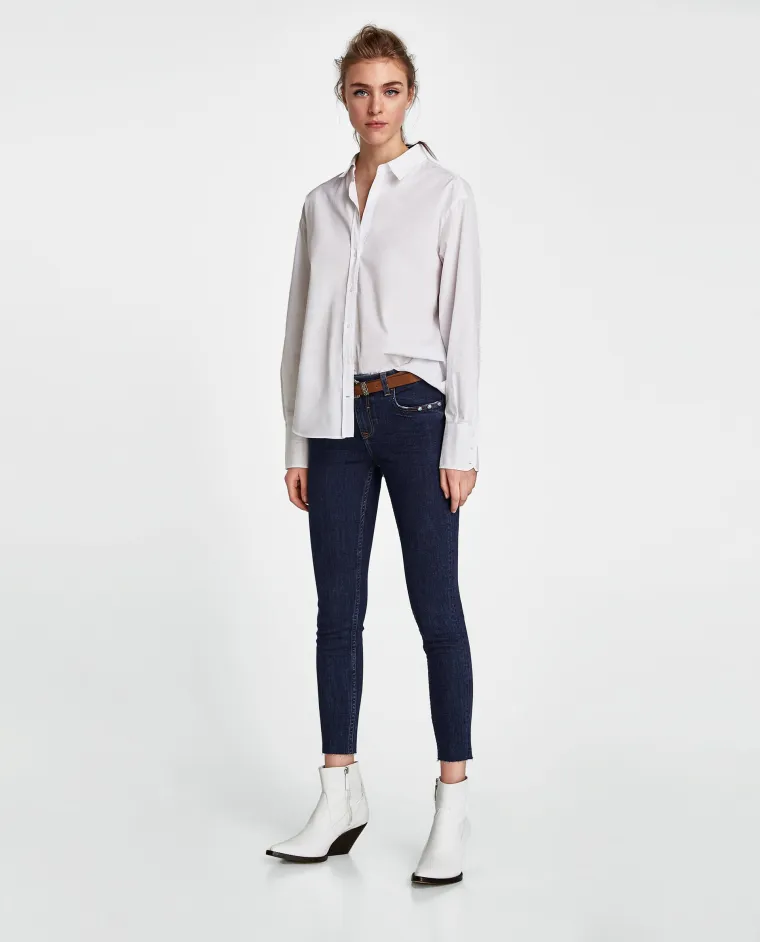 Skinny traperice s remenom, Zara, 229,90 kuna