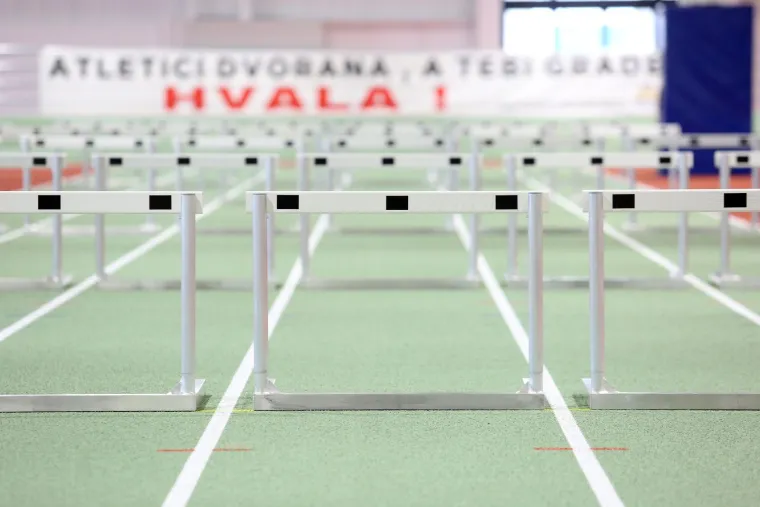 POVIJESNI DAN ZA METROPOLU: Sandra Perković i Stipe Žunić otvorili atletsku dvoranu na Zagrebačkom velesajmu