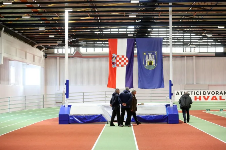 POVIJESNI DAN ZA METROPOLU: Sandra Perković i Stipe Žunić otvorili atletsku dvoranu na Zagrebačkom velesajmu