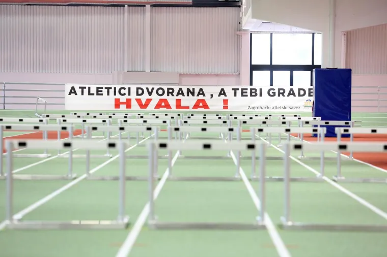 POVIJESNI DAN ZA METROPOLU: Sandra Perković i Stipe Žunić otvorili atletsku dvoranu na Zagrebačkom velesajmu