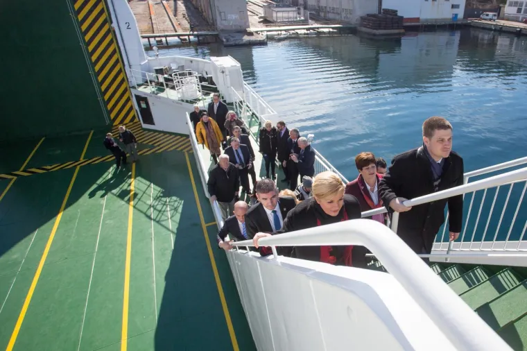 PREDSJEDNICA POSTALA KUMA TRAJEKTU: Moći će primiti skoro 600 putnika i 100 automobila