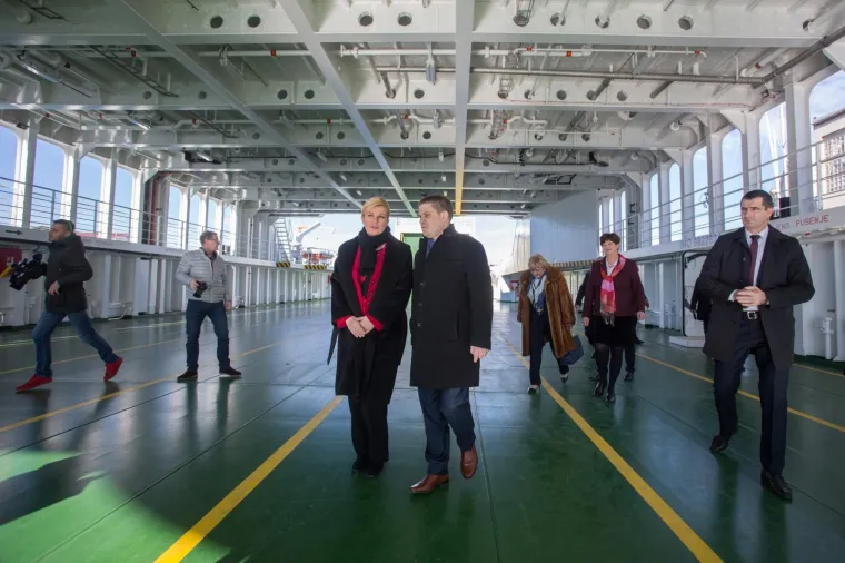 PREDSJEDNICA POSTALA KUMA TRAJEKTU: Moći će primiti skoro 600 putnika i 100 automobila