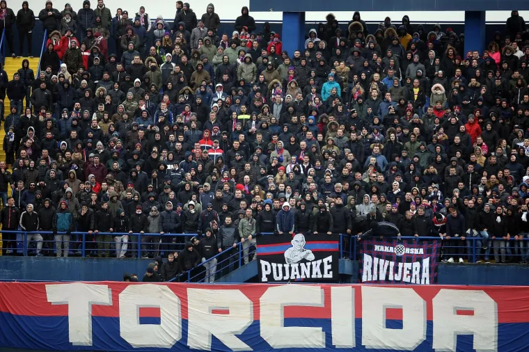 BBB i Torcida na derbiju na Maksimiru