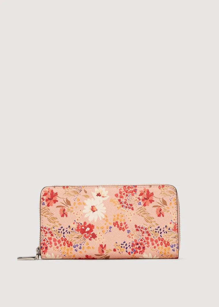 Novčanik sa safiano efektom i cvjetnim uzorkom, Mango, 129,90 kuna