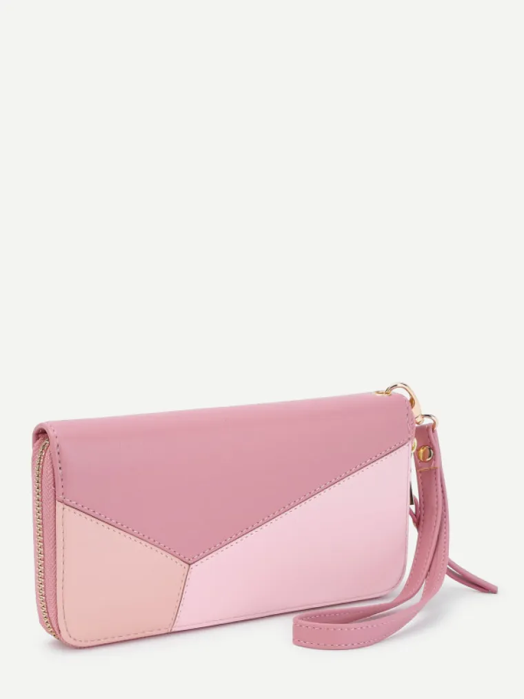 Pink novčanik u tri nijanse, SheIn, 59,75 kuna