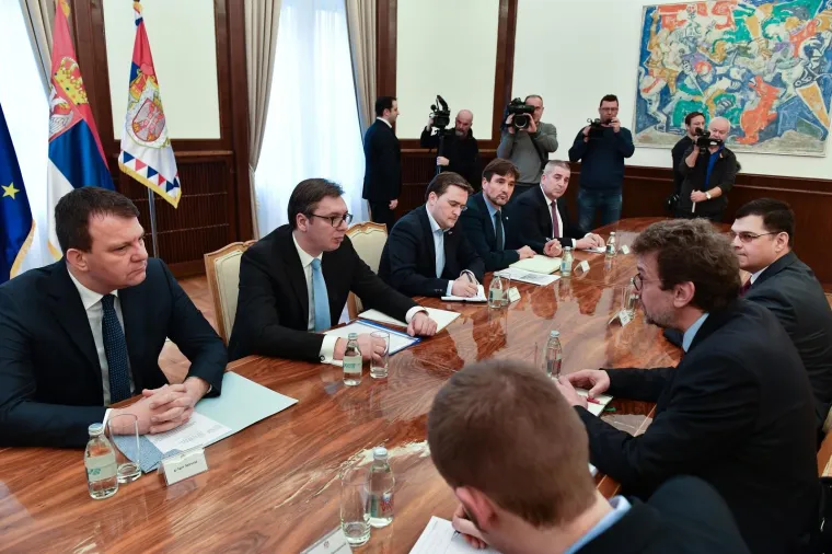 Vučić primio predstavnike hrvatske nacionalne manjine u Srbiji