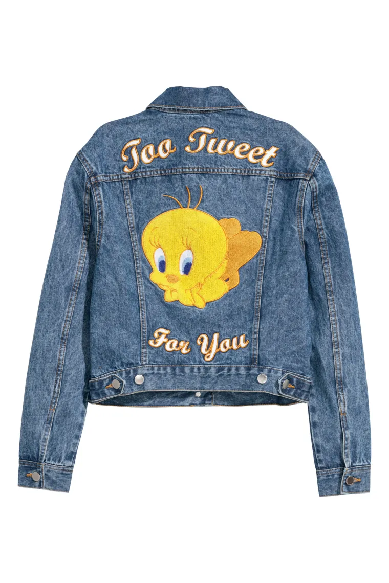 Traper jakna s našivenom Tweety, H&amp;M, 296,58 kuna