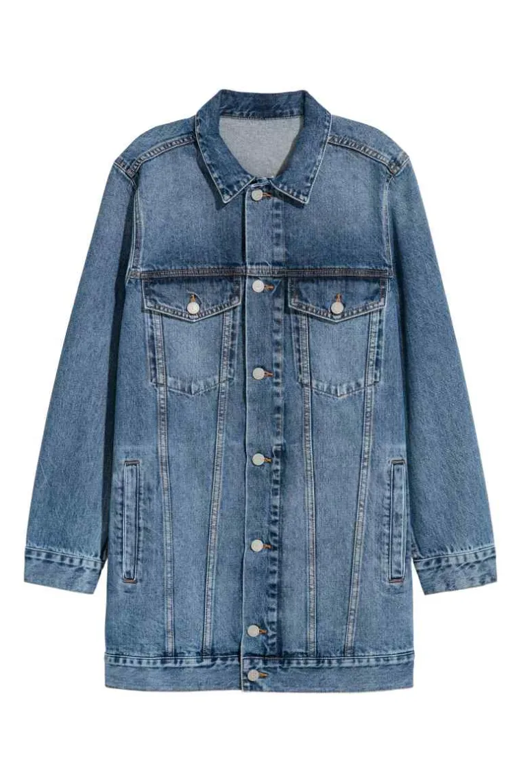Duga traper jakna, H&amp;M, 370,74 kune