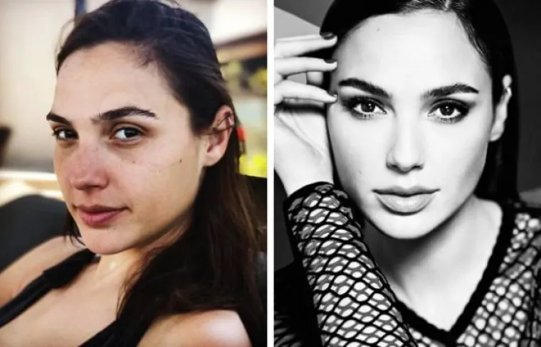 Zvijezde tro&scaron;e mnogo novca i vremena kako bi izgledale savr&scaron;eno pa su neke od njih na fotografijama bez &scaron;minke potpuno neprepoznatljive. Druge su uspjele održati svoju prirodnu ljepotu. Kako zvijezde izgledaju sa i bez &scaron;minke, provjerite u nastavku. Gal Gadot