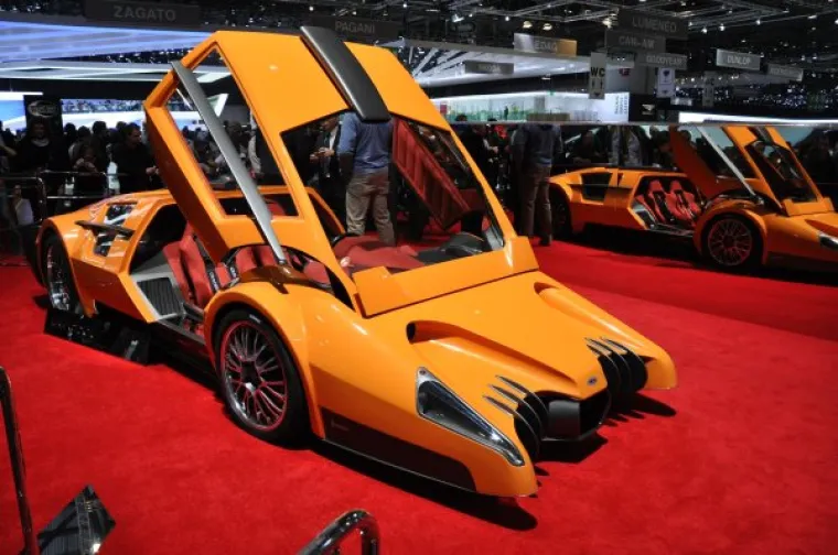 SBARRO Coup&eacute; Autobau - da je puno manji, izgledao bi kao komponenta računala.