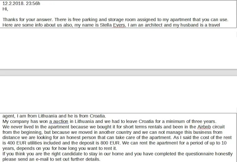 Pogledajte prepisku između lažne iznajmljivačice stana i mladog Varaždinca