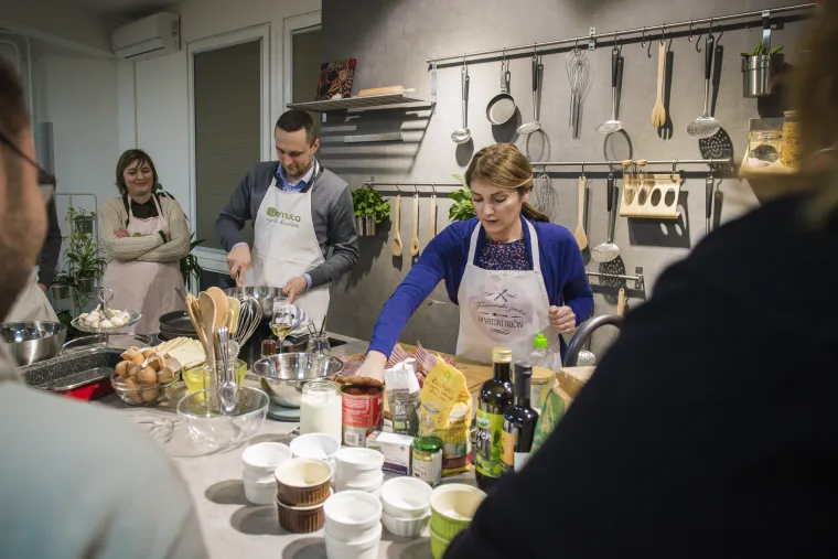 Pogledajte kako je bilo na prvoj Francuskoj radionici u Cook Hub-u