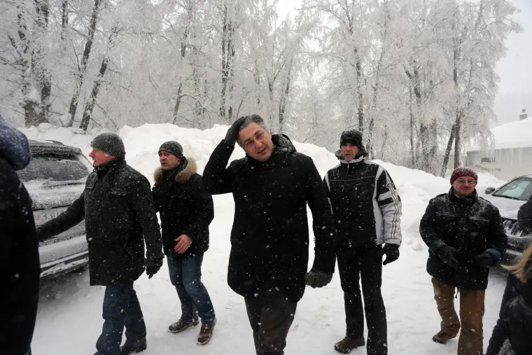 Plenković u Delnicama