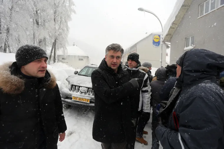 Plenković u Delnicama