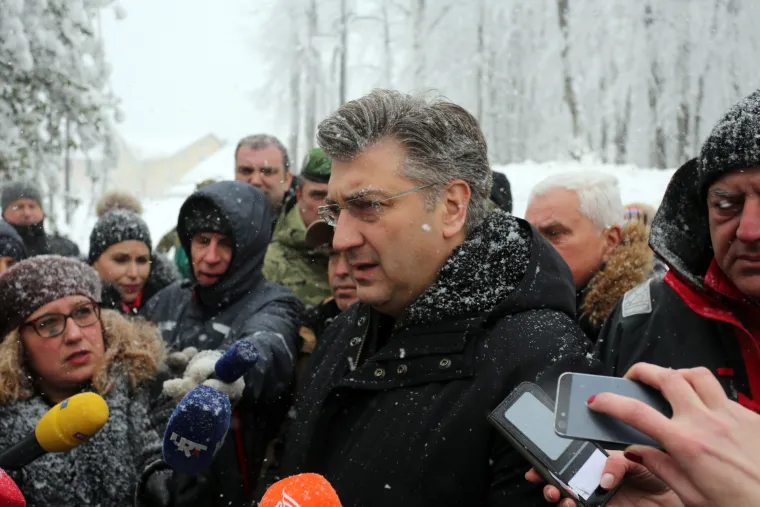 Plenković u Delnicama