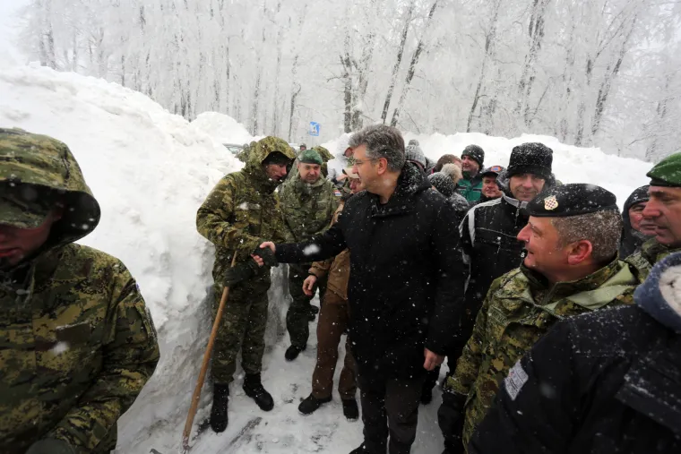 Plenković u Delnicama