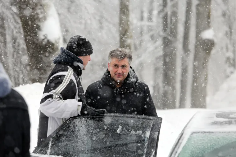 Plenković u Delnicama