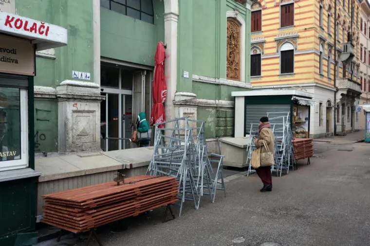 ZIMA OPUSTOŠILA HRVATSKE GRADOVE: Ulice su sablasno prazne