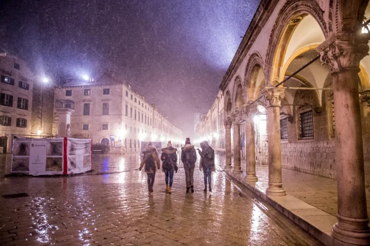 Nastavlja se hladni val na području cijele Dubrovačko-neretvanske županije.