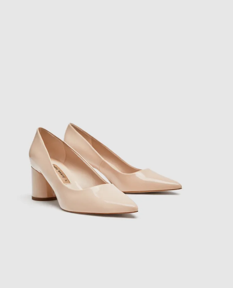 Lakirane salonke s blok petom, Zara, 179,90 kuna