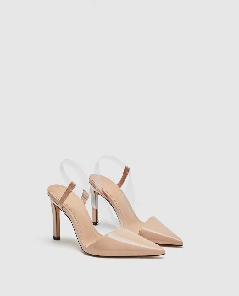 Asimetrične salonke s vinilom, Zara, 299,90 kuna