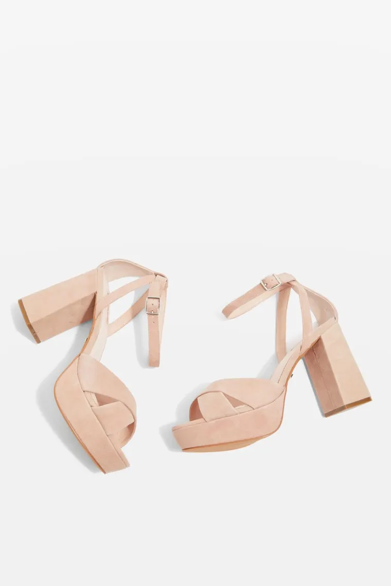 Sandale s debelom blok petom, Topshop, 413,47 kuna