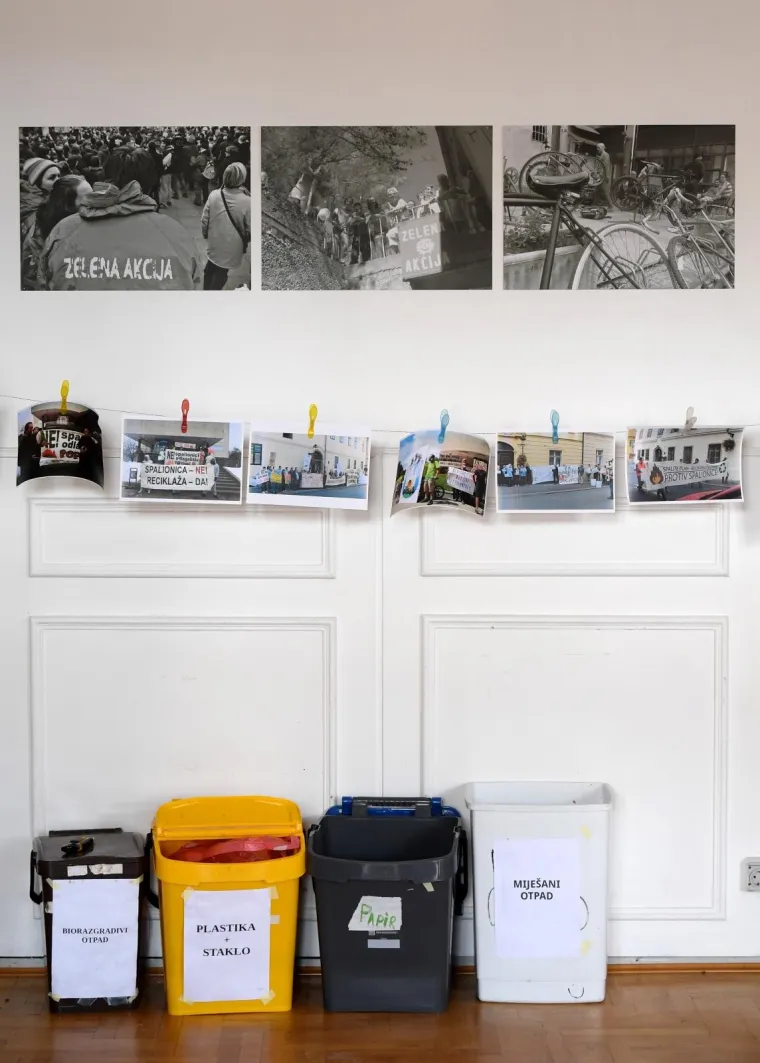 Prognoza za Zagreb? SMEĆAVA: prosvjednim performansom zatražen kvalitetan sustav odvajanja otpada