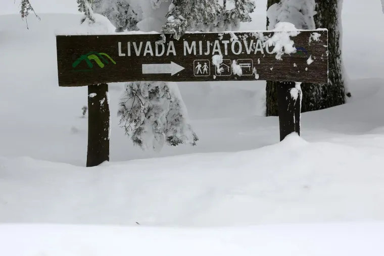 28.02.2018., Sljeme - Zimska idila u parku prirode Medvednica.
Photo: Borna Filic/PIXSELL