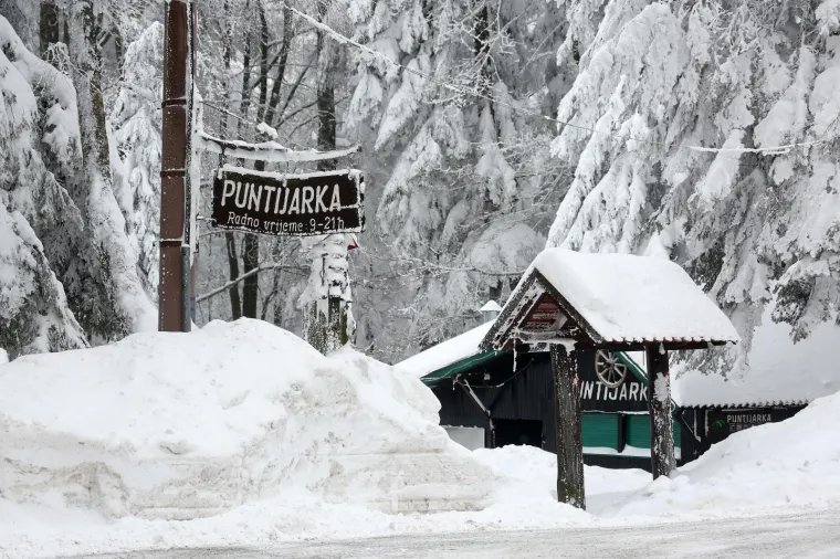 28.02.2018., Sljeme - Zimska idila u parku prirode Medvednica.
Photo: Borna Filic/PIXSELL