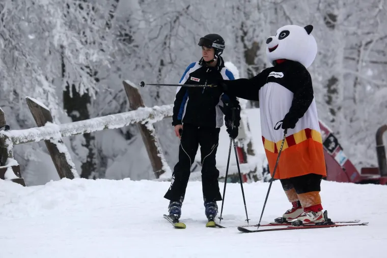28.02.2018., Sljeme - Zimska idila u Parku prirode Medvednica.
Photo: Borna Filic/PIXSELL