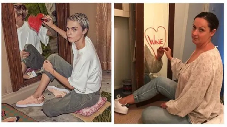 Komičarka će vas nasmijati do suza svojim verzijama fotki slavnih