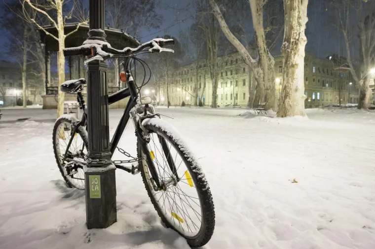 Zagreb tek na kraju zime dobio zimsku idilu