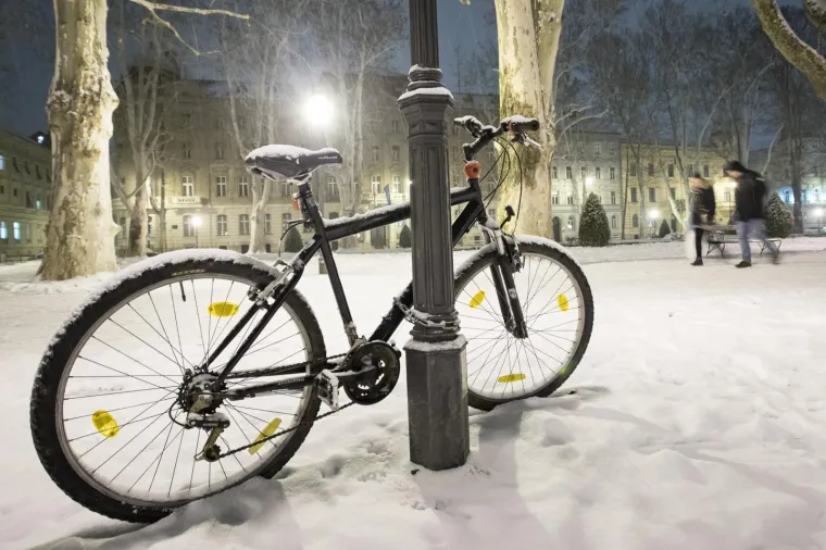 Zagreb tek na kraju zime dobio zimsku idilu