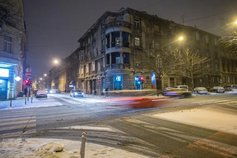Zagreb tek na kraju zime dobio zimsku idilu