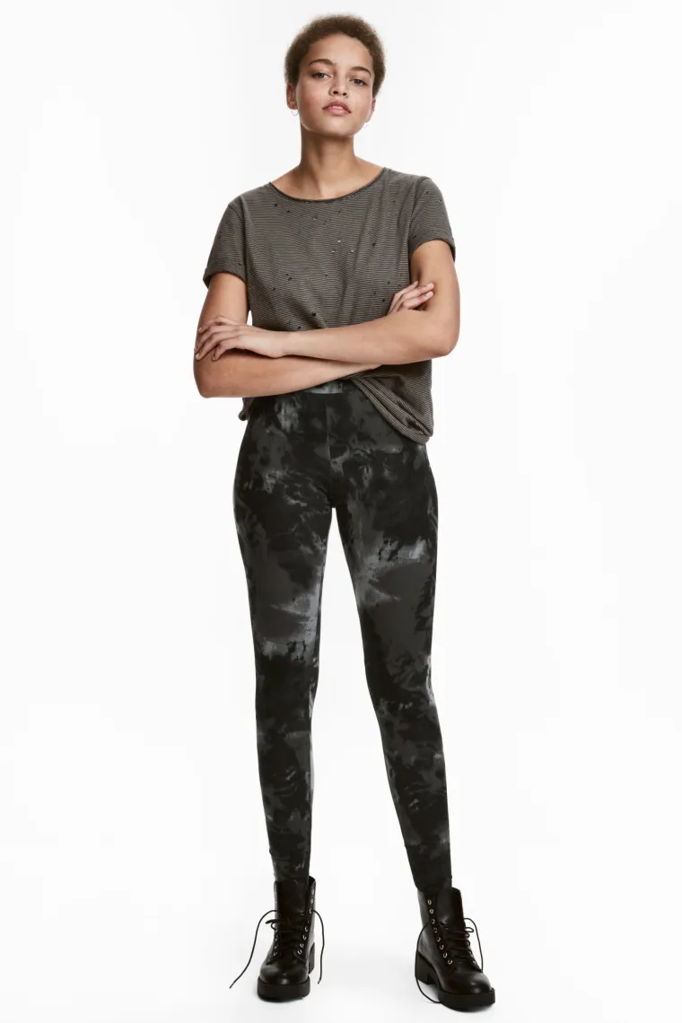 Sive prošarane tajice, H&amp;M, 110,62 kune